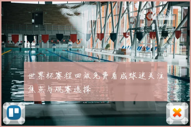 世界杯赛程回放免费看成球迷关注焦点与观赛选择